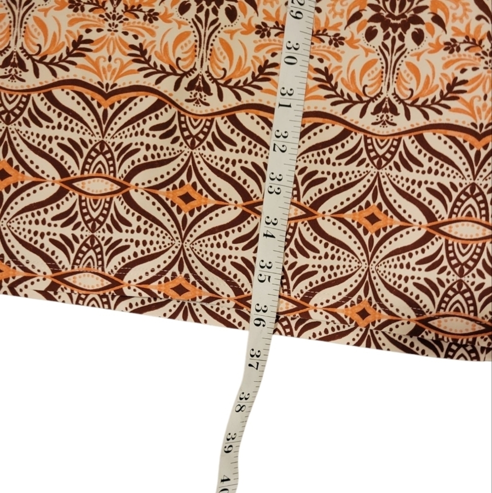 Cabana Life Tunic Dress Moroccan Tile Print Women's XL Shift V-neck UPF Swim - Picture 5 of 9